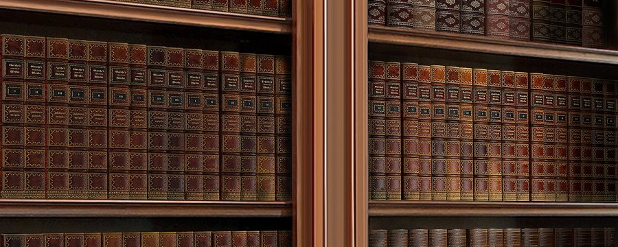 Buchrücken Buchattrappen - Beispiel