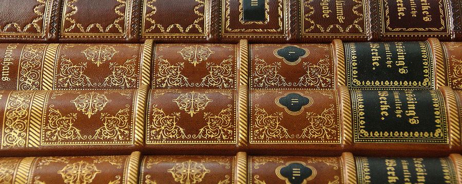 Buchrücken Buchattrappen - Beispiel