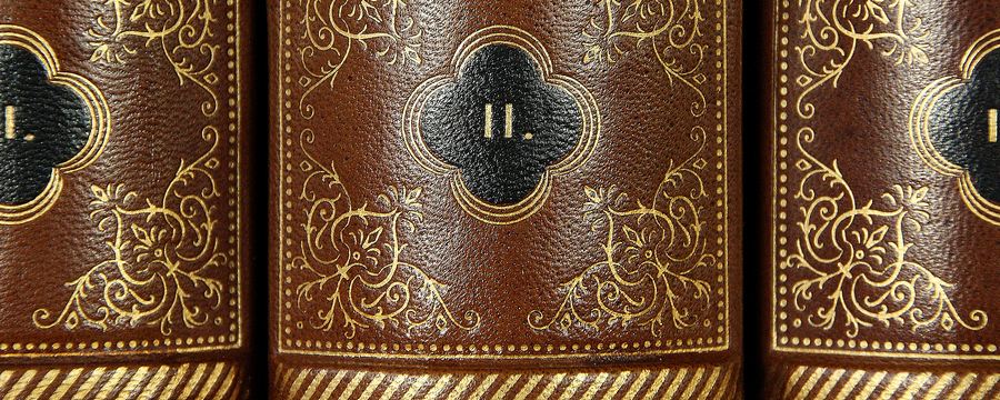 Buchrücken Buchattrappen - Beispiel