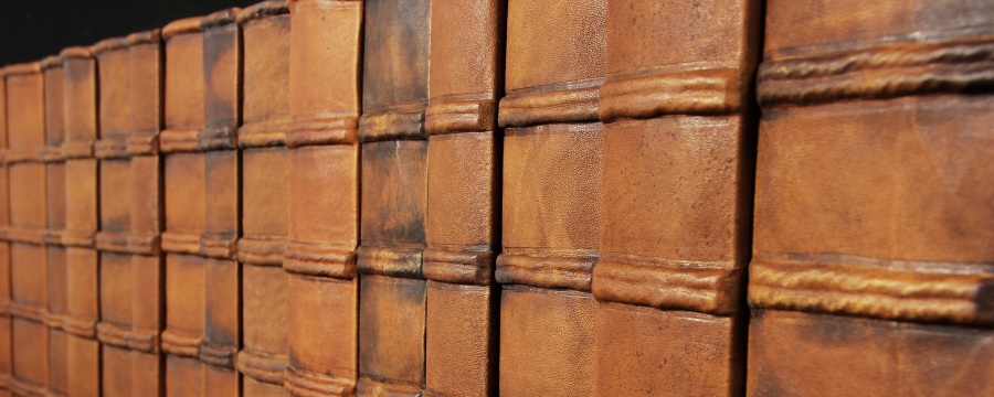 Buchrücken Buchattrappen - Beispiel