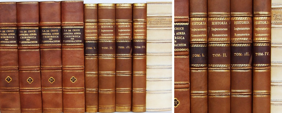 Buchrücken Buchattrappen - Beispiel