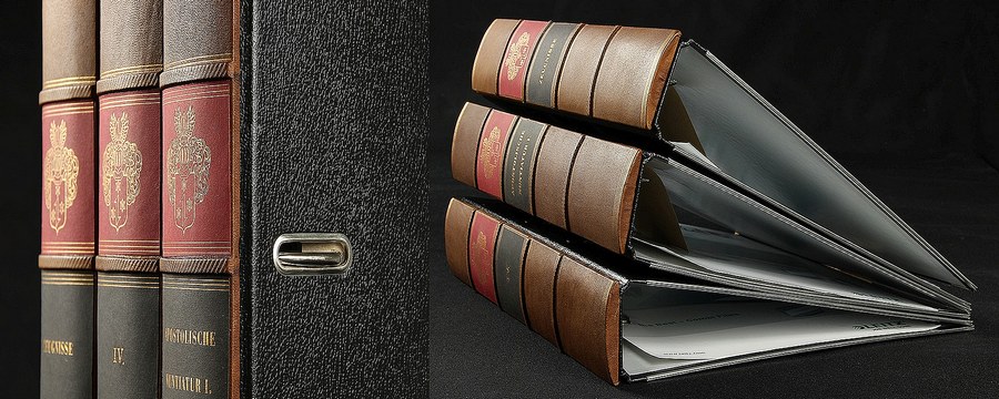 Buchrücken Buchattrappen - Beispiel