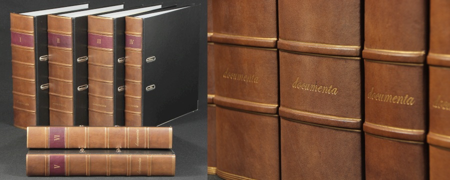 Buchrücken Buchattrappen - Beispiel