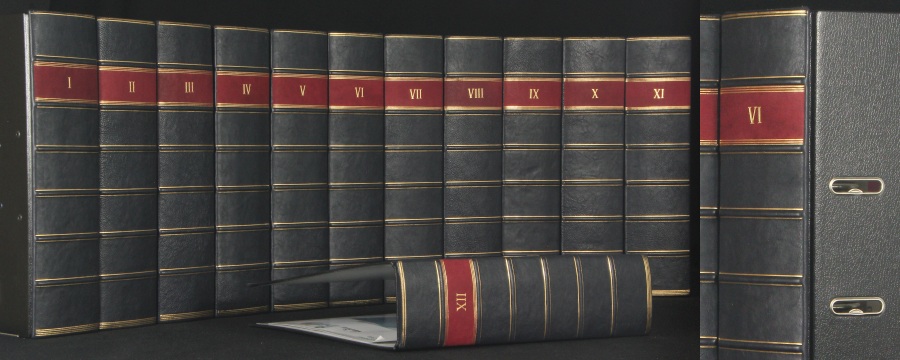 Buchrücken Buchattrappen - Beispiel