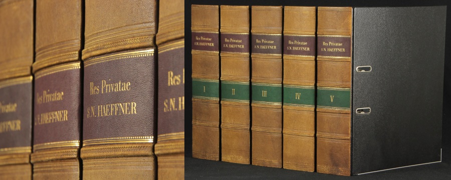 Buchrücken Buchattrappen - Beispiel