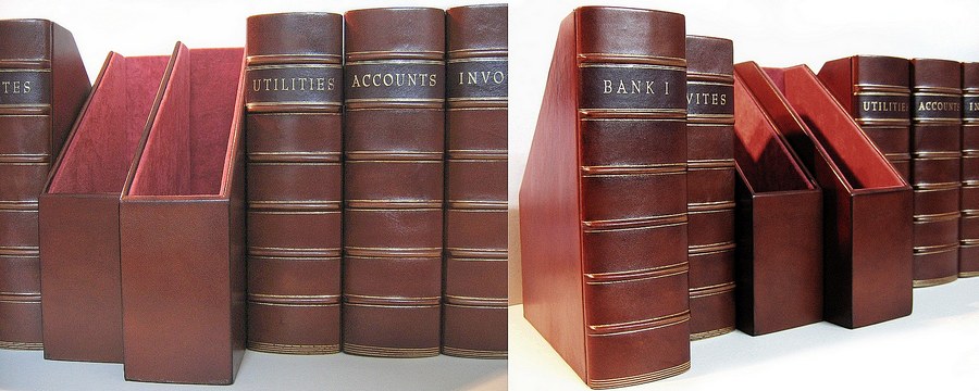 Buchrücken Buchattrappen - Beispiel