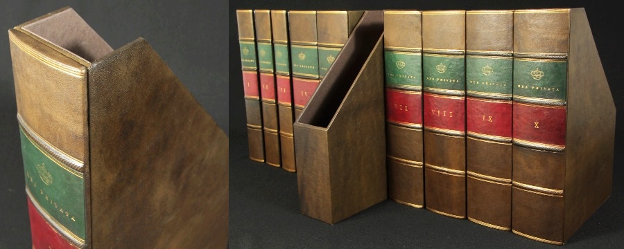 Buchrücken Buchattrappen - Beispiel