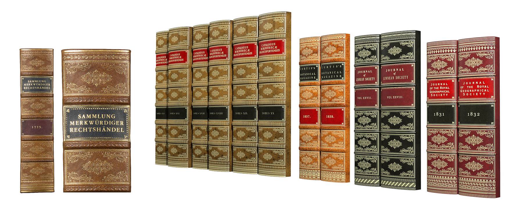 Buchrücken Buchattrappen - Beispiel