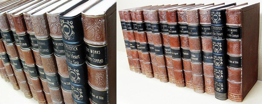 Buchrücken Buchattrappen - Beispiel