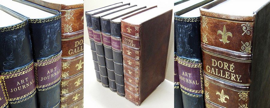 Buchrücken Buchattrappen - Beispiel