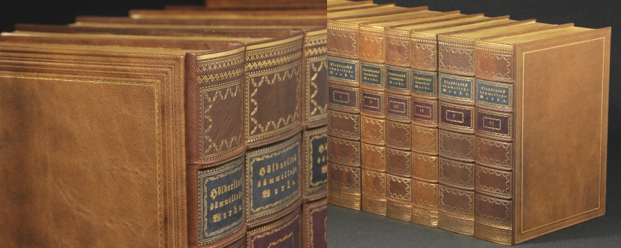 Buchrücken Buchattrappen