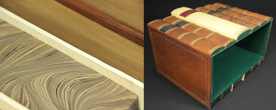 Buchrücken Buchattrappen